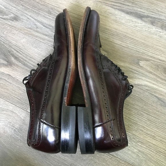 Hanover Brogue Lace-Up Wingtip Dress Shoes *READ* - Picture 7 of 8